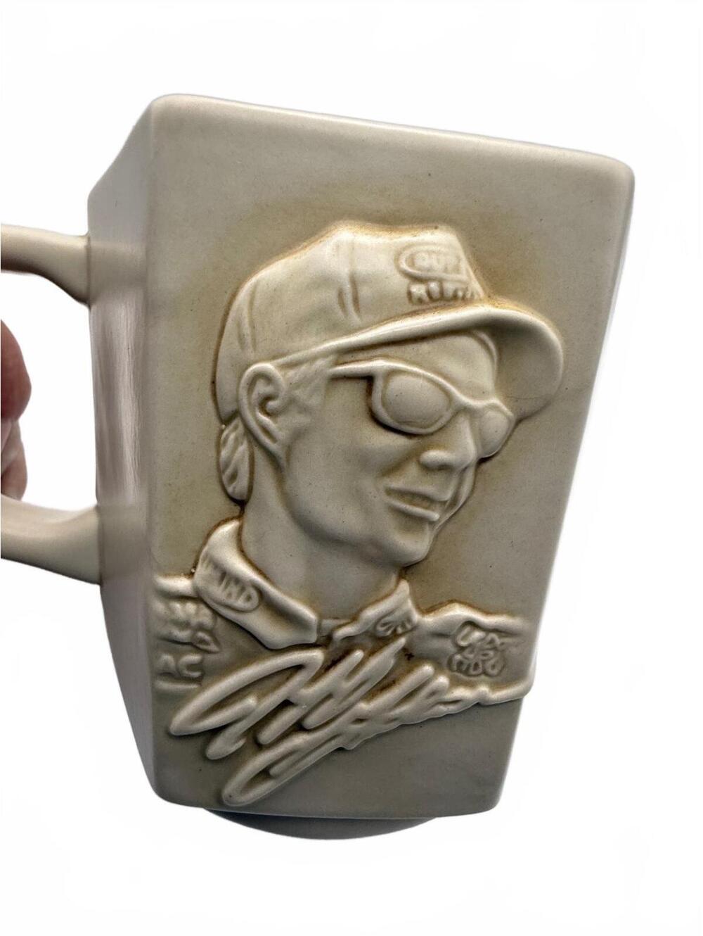 NASCAR Jeff Gordon #24 Lug Nut Ceramic Coffee Mug with Driver Relief Design